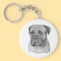Bullmastiff keychains