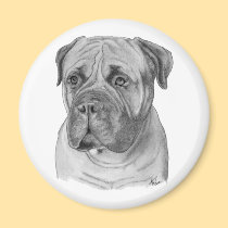 Bullmastiff magnets