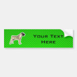 Bullmastiff vert adhésif pour voiture