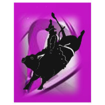 Bullrider  102 custom flyer