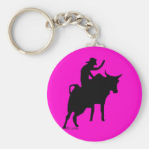 Bullrider 200 keychain