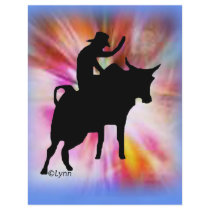 Bullrider 203 flyer design