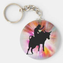 Bullrider 203 key chain