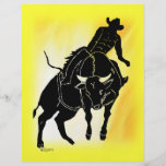 Bullrider 301 personalized flyer
