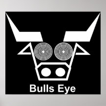 Bulls Eye Posters