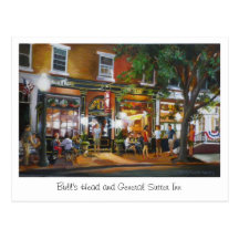 Bull's Head Post Card