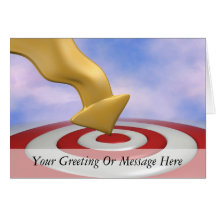 Bullseye! Greeting Card