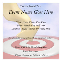 Bullseye! Personalized Announcement