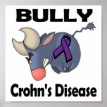 BULLy Crohn's Disease (purple) Posters