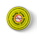 Bully Free School Zone Pins