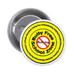 Bully Free School Zone Pins
