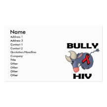 BULLy HIV Business Cards