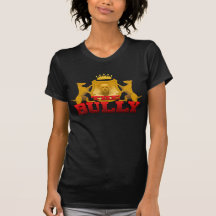 Bully Womens Destroyed - Black Shirt
