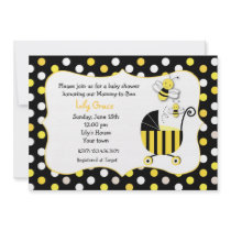 Bumble Bee Baby Shower Invitations