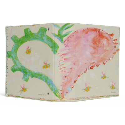 bumble bee binder by paintpaintdraw