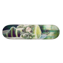 Bumble Bee Blonde Fairy Skateboards