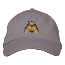 Bumble Bee Embroidered Hats