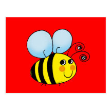 Bumble bee post card