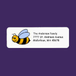 Bumble Bee Return Address Avery Label labels