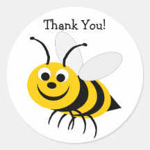Bumble Bee Thank You Sticker