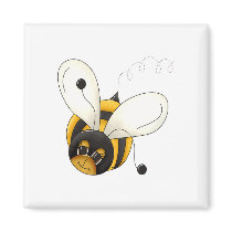 Bumblebee Refrigerator Magnet