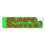 Bumper: Bumper Sniffer Bumper Stickers