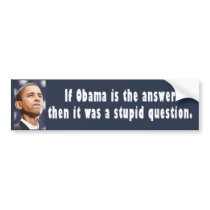 BUMPER obama 02 Bumper Sticker