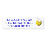 Bumper sticker