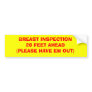 BUMPER STICKER
