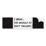 BUMPER STICKER