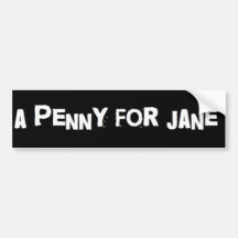 bumper sticker