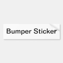 Bumper Sticker