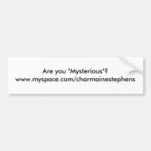 Bumper Sticker
