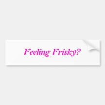 Bumper sticker