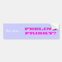 bumper sticker