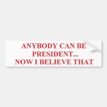 bumper sticker