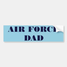 Bumper Sticker Air Force Dad