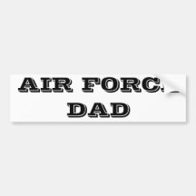 Bumper Sticker Air Force Dad