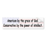 bumper sticker - american conservative tea party