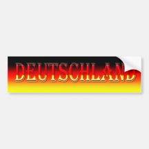 Bumper Sticker Deutschland