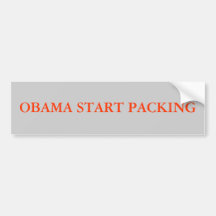 bumper sticker for automobile
