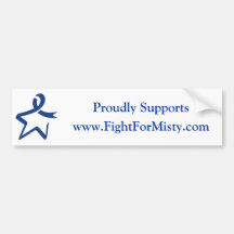 Bumper Sticker for FightForMisty.com