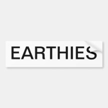 bumper sticker for green persons