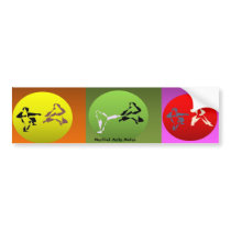 bumper sticker martial arts karate capoeira