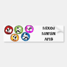 bumper Sticker martial arts mma