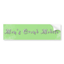 Bumper Sticker -Mom's Crumb Mobile