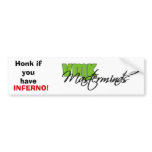 Bumper Sticker Of Masters! bumper stickers