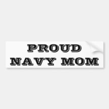 Bumper Sticker Proud Navy Brat