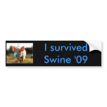 Bumper sticker swine 09 bumper stickers