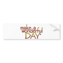 Bumper Sticker Template